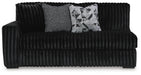 Midnight-Madness Sectional with Chaise - Valley Furniture (Rohnert Park, CA)