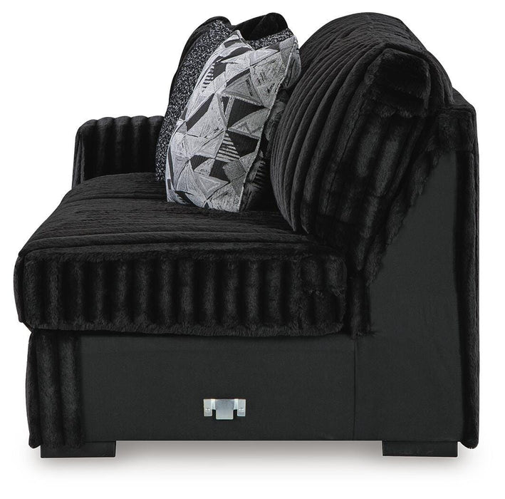 Midnight-Madness Sectional Sofa with Chaise - Valley Furniture (Rohnert Park, CA)