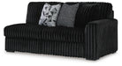 Midnight-Madness Sectional with Chaise - Valley Furniture (Rohnert Park, CA)