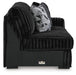 Midnight-Madness Sectional with Chaise - Valley Furniture (Rohnert Park, CA)