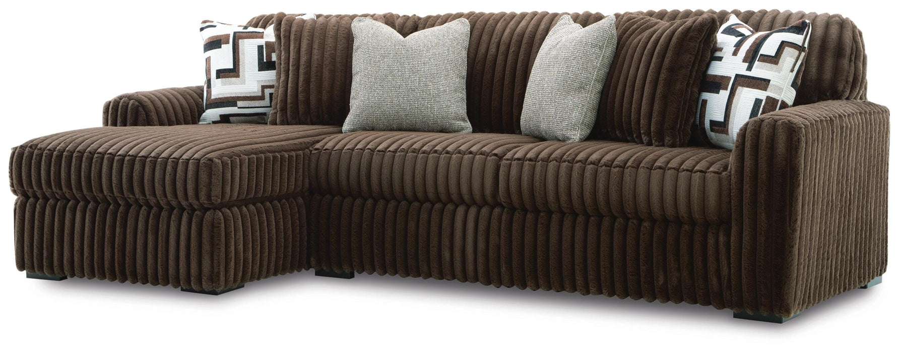 Midnight-Madness Sectional Sofa with Chaise - Valley Furniture (Rohnert Park, CA)