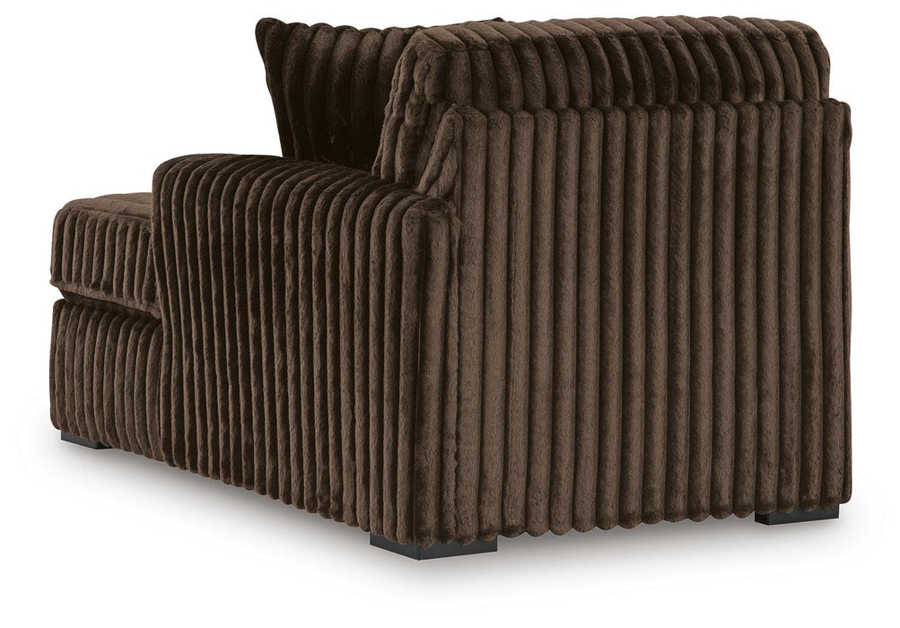 Midnight-Madness Sectional with Chaise - Valley Furniture (Rohnert Park, CA)
