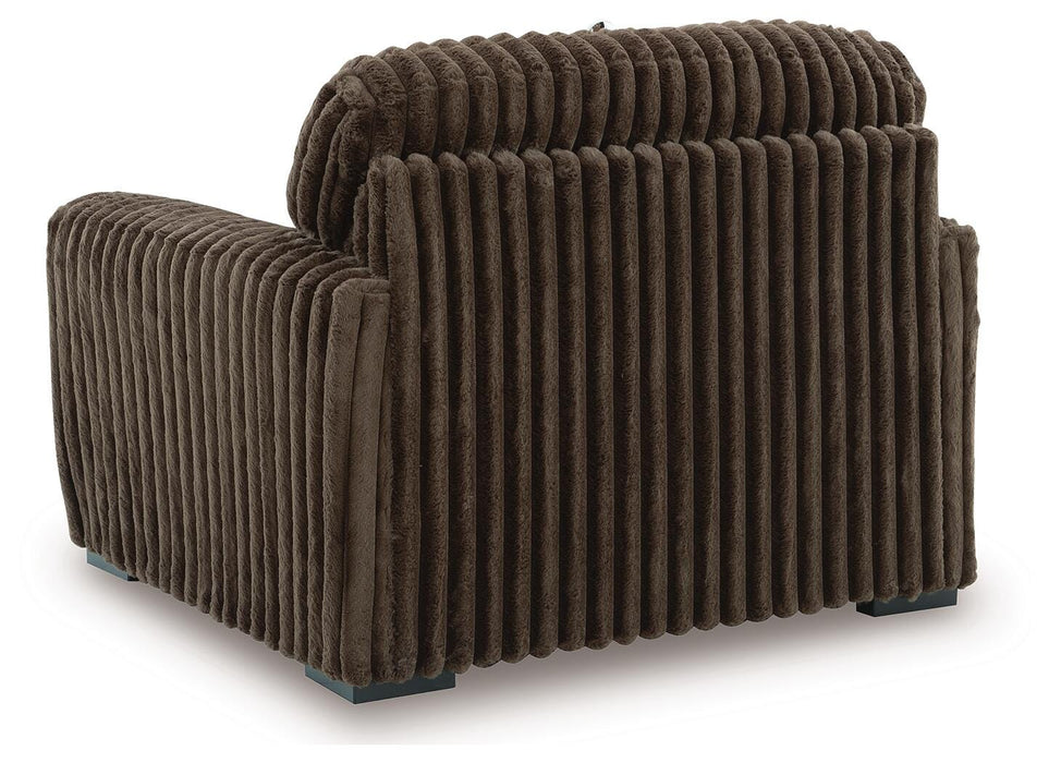 Midnight-Madness Oversized Chair - Valley Furniture (Rohnert Park, CA)