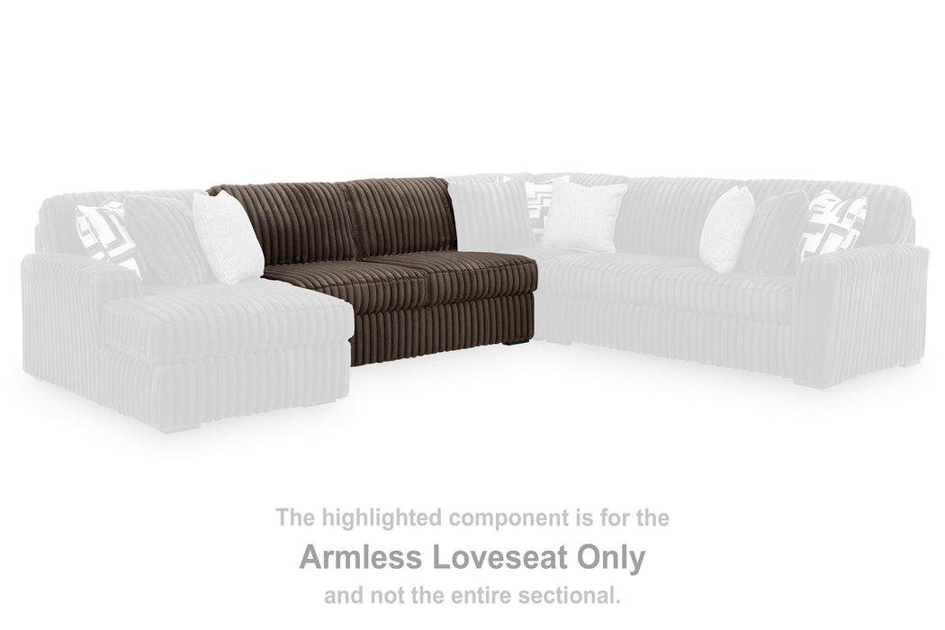 Midnight-Madness Sectional with Chaise - Valley Furniture (Rohnert Park, CA)
