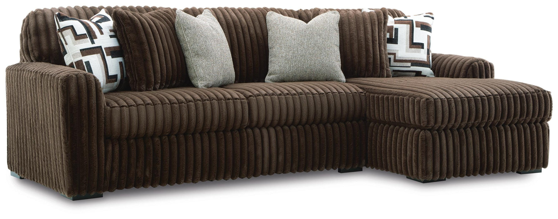 Midnight-Madness Sectional Sofa with Chaise - Valley Furniture (Rohnert Park, CA)