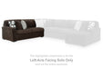 Midnight-Madness Sectional with Chaise - Valley Furniture (Rohnert Park, CA)