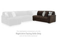 Midnight-Madness Sectional with Chaise - Valley Furniture (Rohnert Park, CA)