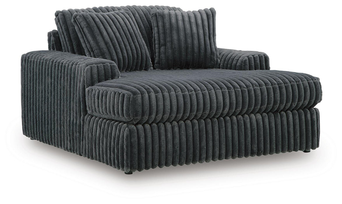 Midnight-Madness Oversized Chaise - Valley Furniture (Rohnert Park, CA)