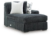 Midnight-Madness Sectional with Chaise - Valley Furniture (Rohnert Park, CA)