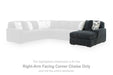 Midnight-Madness Sectional with Chaise - Valley Furniture (Rohnert Park, CA)