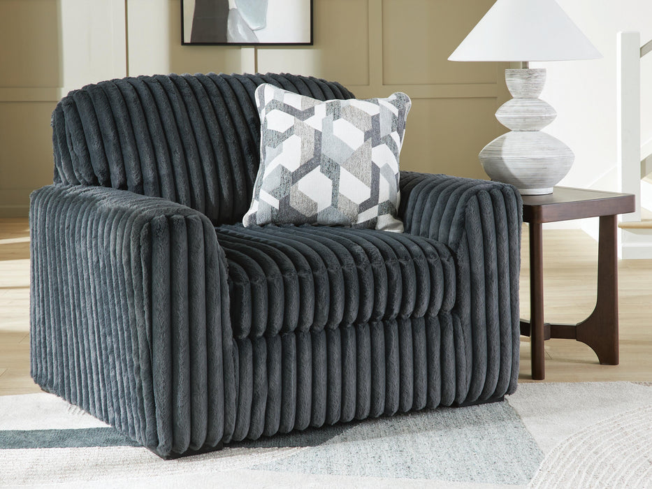 Midnight-Madness Oversized Chair - Valley Furniture (Rohnert Park, CA)