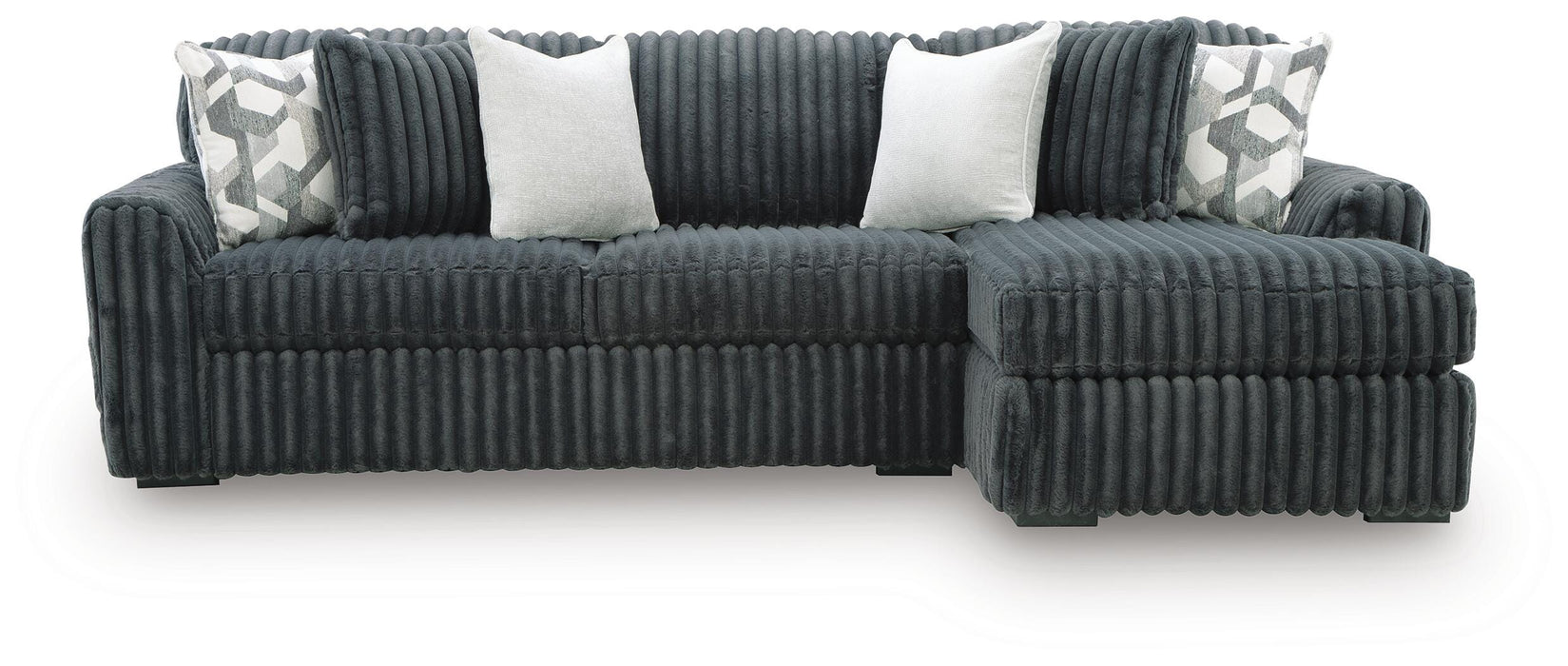 Midnight-Madness Sectional Sofa with Chaise - Valley Furniture (Rohnert Park, CA)