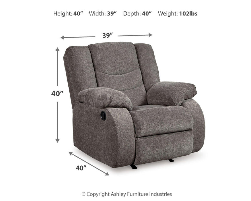 Tulen Recliner - Valley Furniture (Rohnert Park, CA)