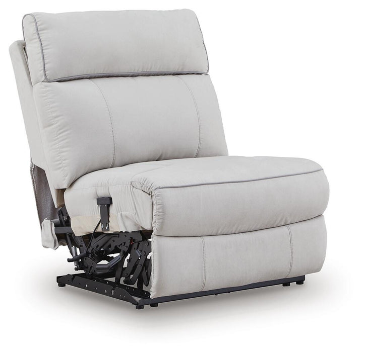 Social Pointe Reclining Sectional with Storage Consoles - Valley Furniture (Rohnert Park, CA)