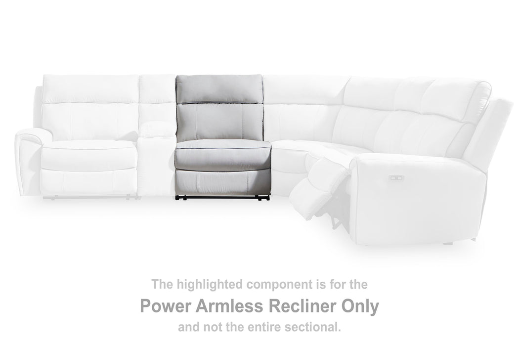 Social Pointe Reclining Sectional with Storage Consoles - Valley Furniture (Rohnert Park, CA)