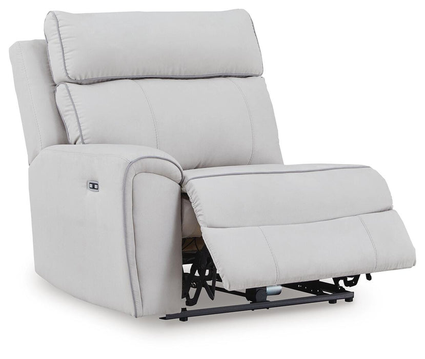Social Pointe Reclining Sectional with Storage Consoles - Valley Furniture (Rohnert Park, CA)