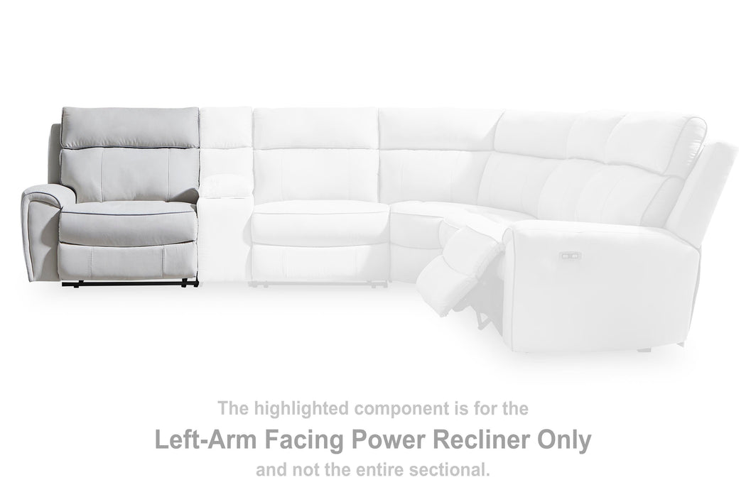 Social Pointe Reclining Sectional with Storage Consoles - Valley Furniture (Rohnert Park, CA)