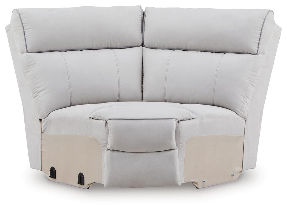 Social Pointe Reclining Sectional with Storage Consoles - Valley Furniture (Rohnert Park, CA)