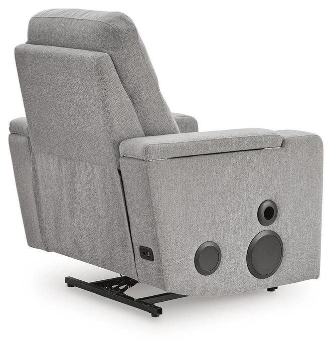 Pineland Power Glider Recliner with Audio System - Valley Furniture (Rohnert Park, CA)