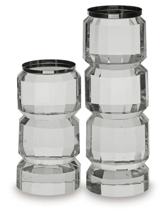 Brentley Candle Holder Set (Set of 2) - Valley Furniture (Rohnert Park, CA)
