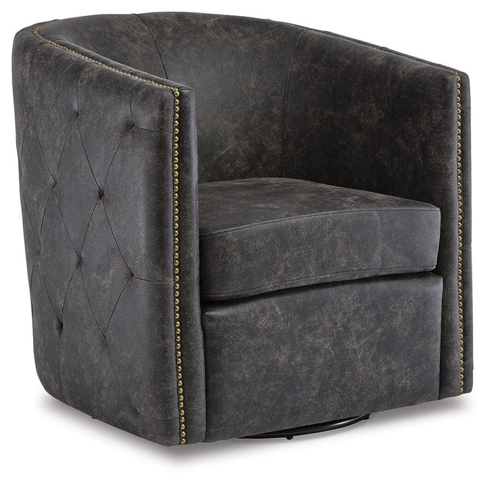 Brentlow Swivel Accent Chair - Valley Furniture (Rohnert Park, CA)