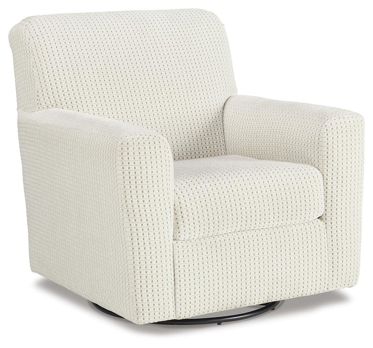 Herstow Swivel Glider Accent Chair - Valley Furniture (Rohnert Park, CA)