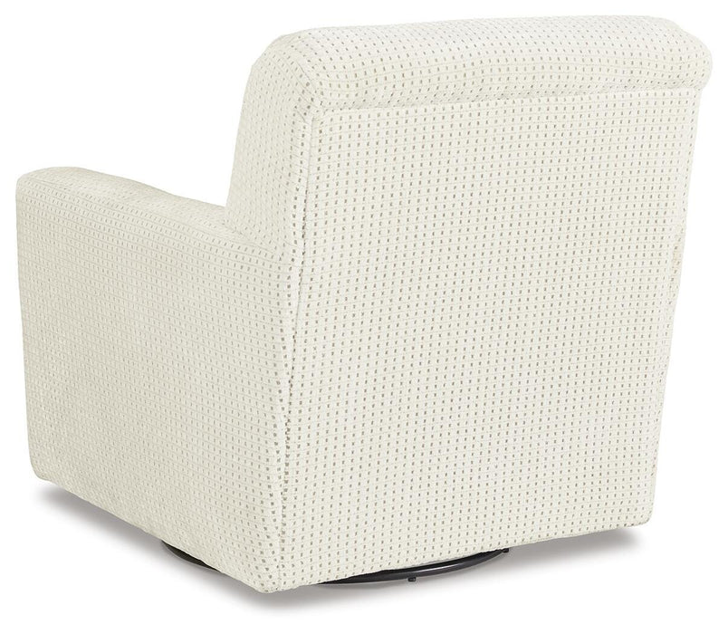 Herstow Swivel Glider Accent Chair - Valley Furniture (Rohnert Park, CA)