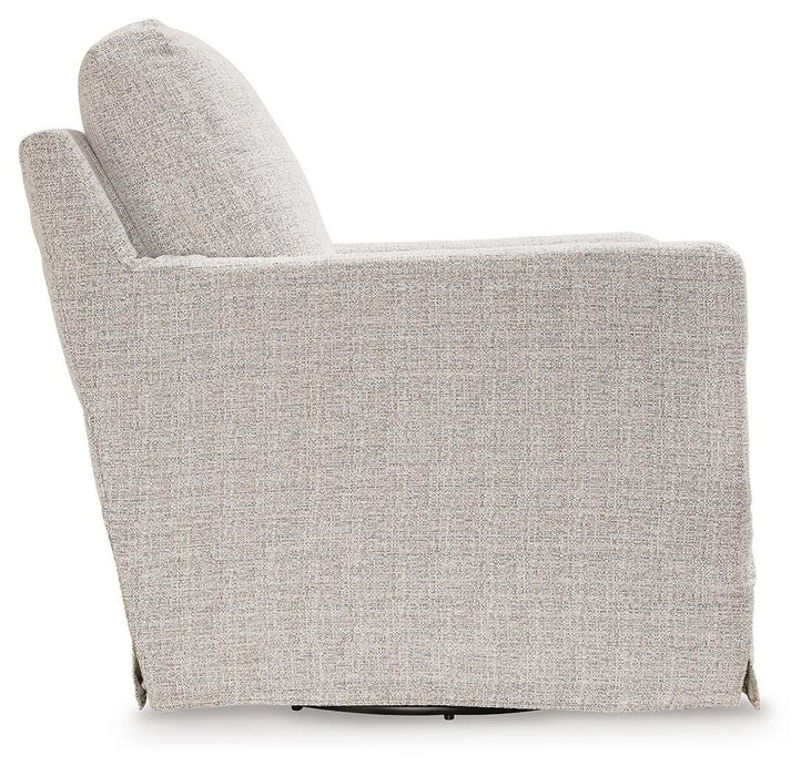Nenana Next-Gen Nuvella Swivel Glider Accent Chair - Valley Furniture (Rohnert Park, CA)
