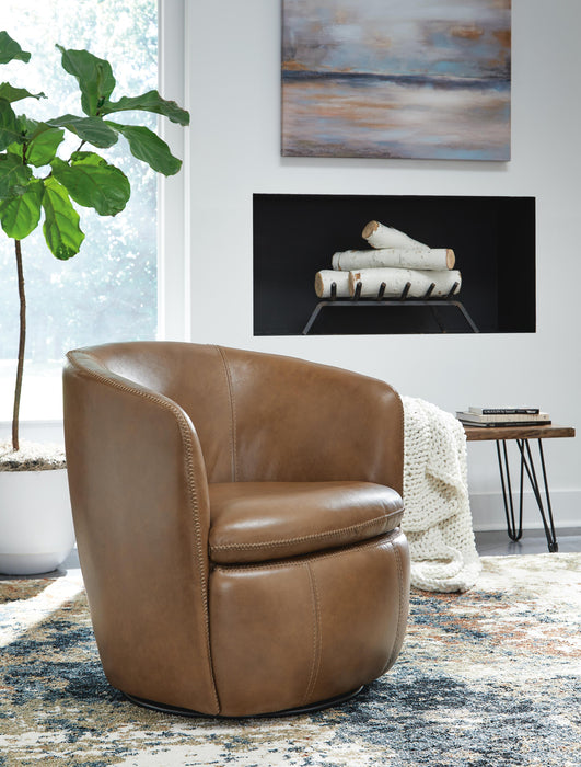 Kierreys Swivel Accent Chair - Valley Furniture (Rohnert Park, CA)