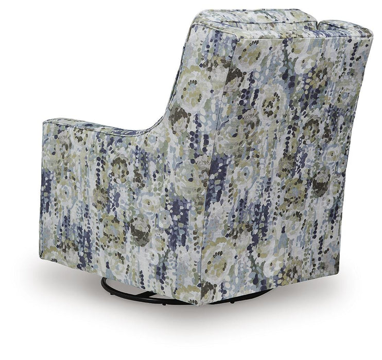 Dustinford Swivel Glider Accent Chair - Valley Furniture (Rohnert Park, CA)