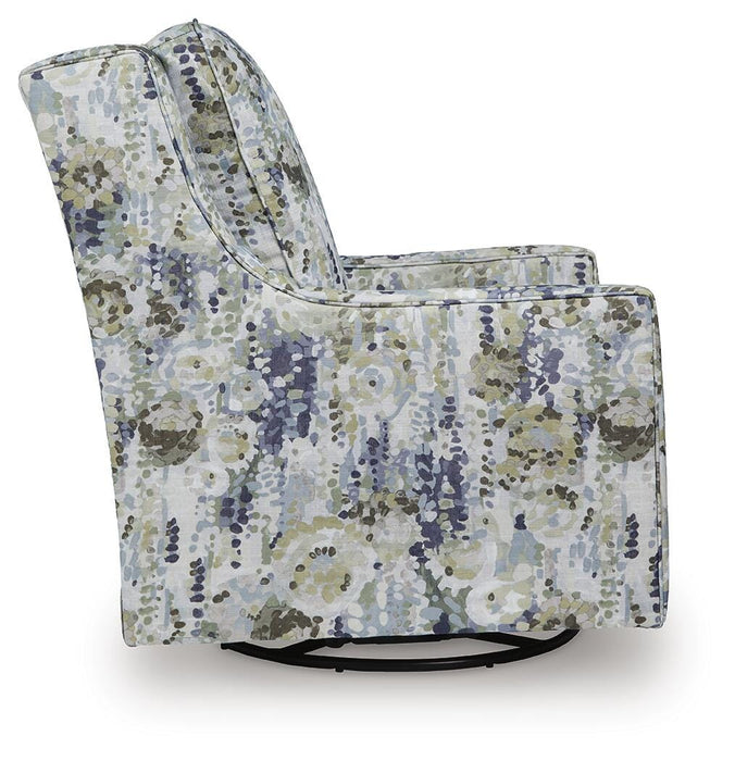 Dustinford Swivel Glider Accent Chair - Valley Furniture (Rohnert Park, CA)