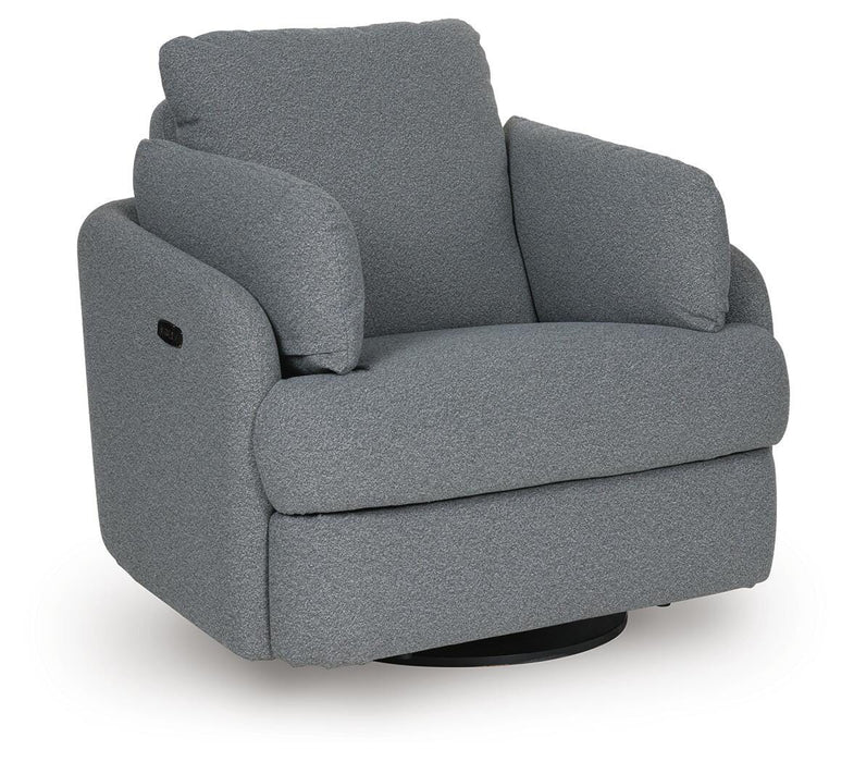 Alainmont Next-Gen Nuvella Swivel Power Recliner - Valley Furniture (Rohnert Park, CA)