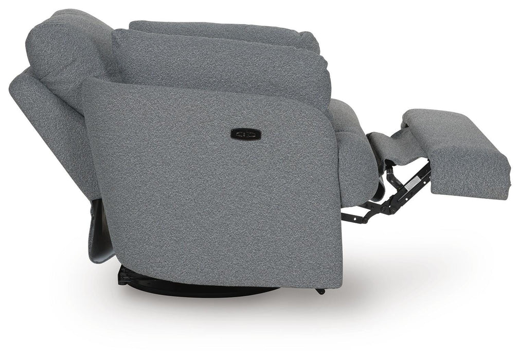 Alainmont Next-Gen Nuvella Swivel Power Recliner - Valley Furniture (Rohnert Park, CA)
