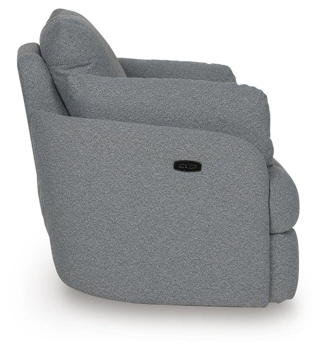 Alainmont Next-Gen Nuvella Swivel Power Recliner - Valley Furniture (Rohnert Park, CA)