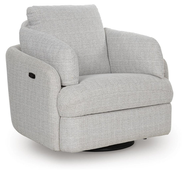 Alainmont Next-Gen Nuvella Swivel Power Recliner - Valley Furniture (Rohnert Park, CA)