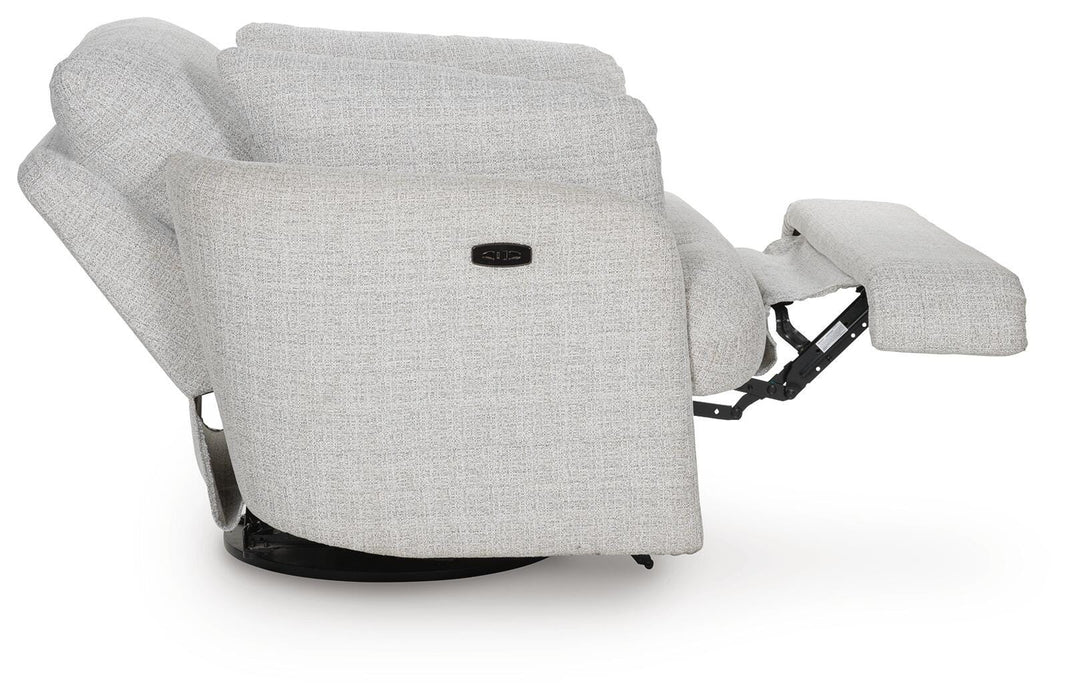 Alainmont Next-Gen Nuvella Swivel Power Recliner - Valley Furniture (Rohnert Park, CA)