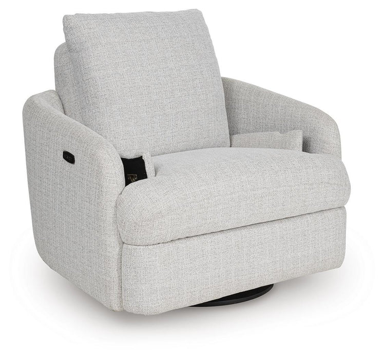 Alainmont Next-Gen Nuvella Swivel Power Recliner - Valley Furniture (Rohnert Park, CA)