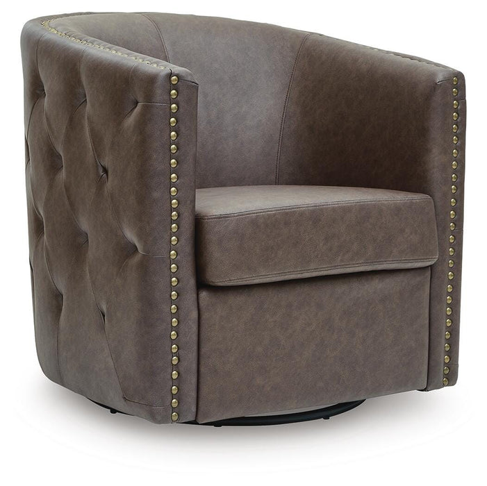 Brentlow Swivel Accent Chair - Valley Furniture (Rohnert Park, CA)