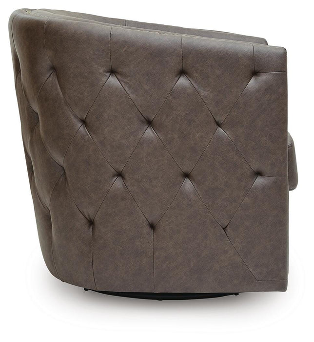 Brentlow Swivel Accent Chair - Valley Furniture (Rohnert Park, CA)
