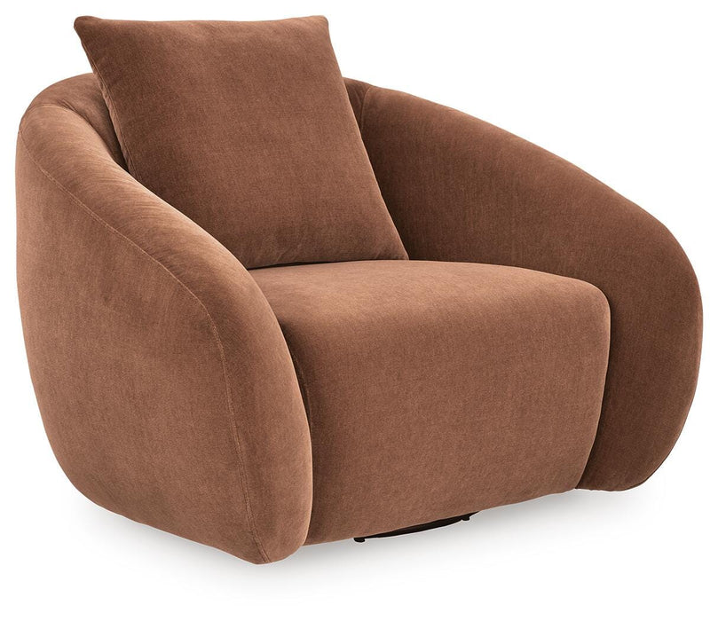 Yahya Swivel Accent Chair - Valley Furniture (Rohnert Park, CA)