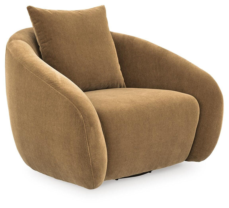 Yahya Swivel Accent Chair - Valley Furniture (Rohnert Park, CA)