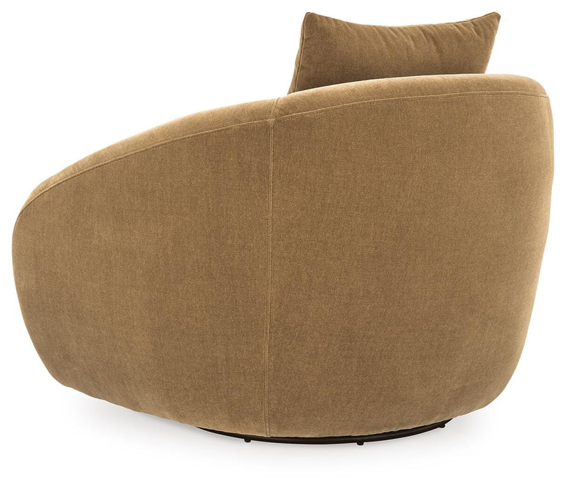 Yahya Swivel Accent Chair - Valley Furniture (Rohnert Park, CA)
