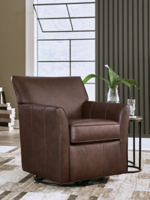Braydunn Swivel Glider Accent Chair - Valley Furniture (Rohnert Park, CA)