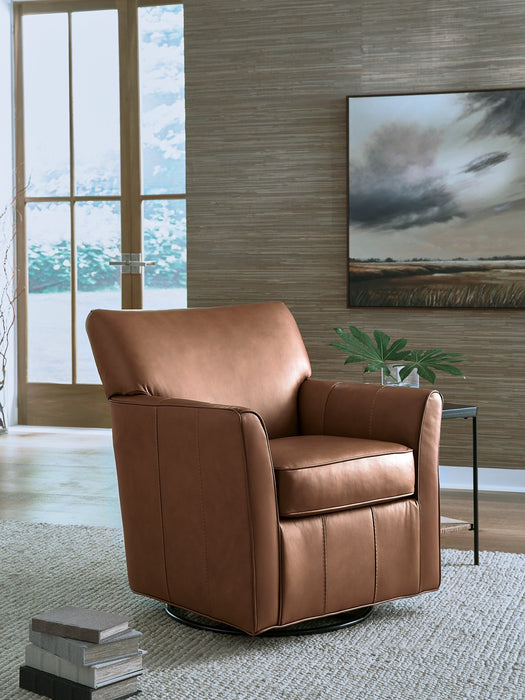 Braydunn Swivel Glider Accent Chair - Valley Furniture (Rohnert Park, CA)