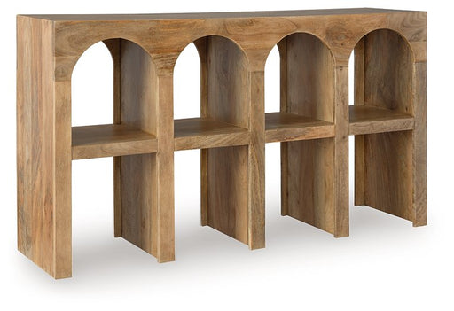 Luzmanacy Console Sofa Table - Valley Furniture (Rohnert Park, CA)