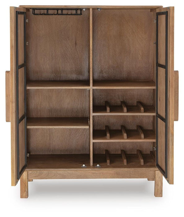 Pellamour Bar Cabinet - Valley Furniture (Rohnert Park, CA)