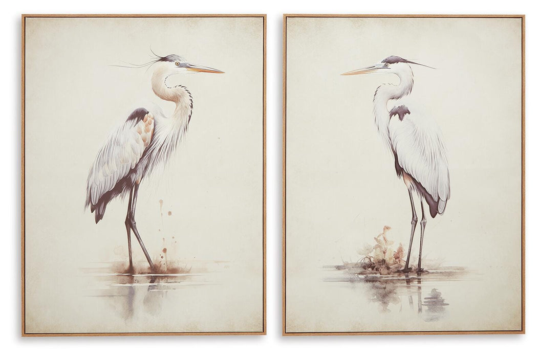 Aubinell Wall Art (Set of 2) - Valley Furniture (Rohnert Park, CA)