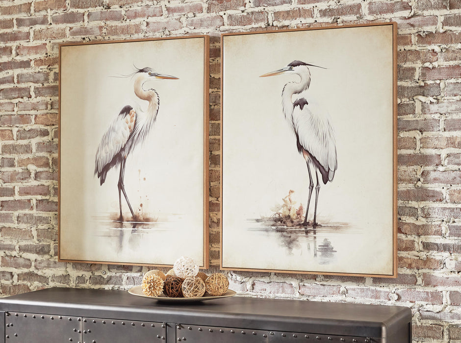 Aubinell Wall Art (Set of 2) - Valley Furniture (Rohnert Park, CA)