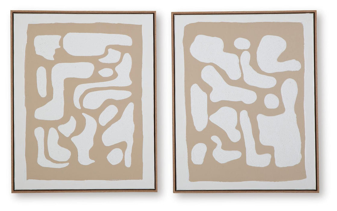 Waldett Wall Art (Set of 2) - Valley Furniture (Rohnert Park, CA)