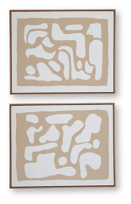 Waldett Wall Art (Set of 2) - Valley Furniture (Rohnert Park, CA)